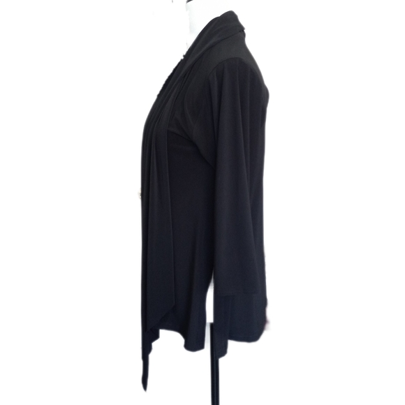 **SOLD**SYMPLI | size 6 draping cardigan - Picture 2 of 6